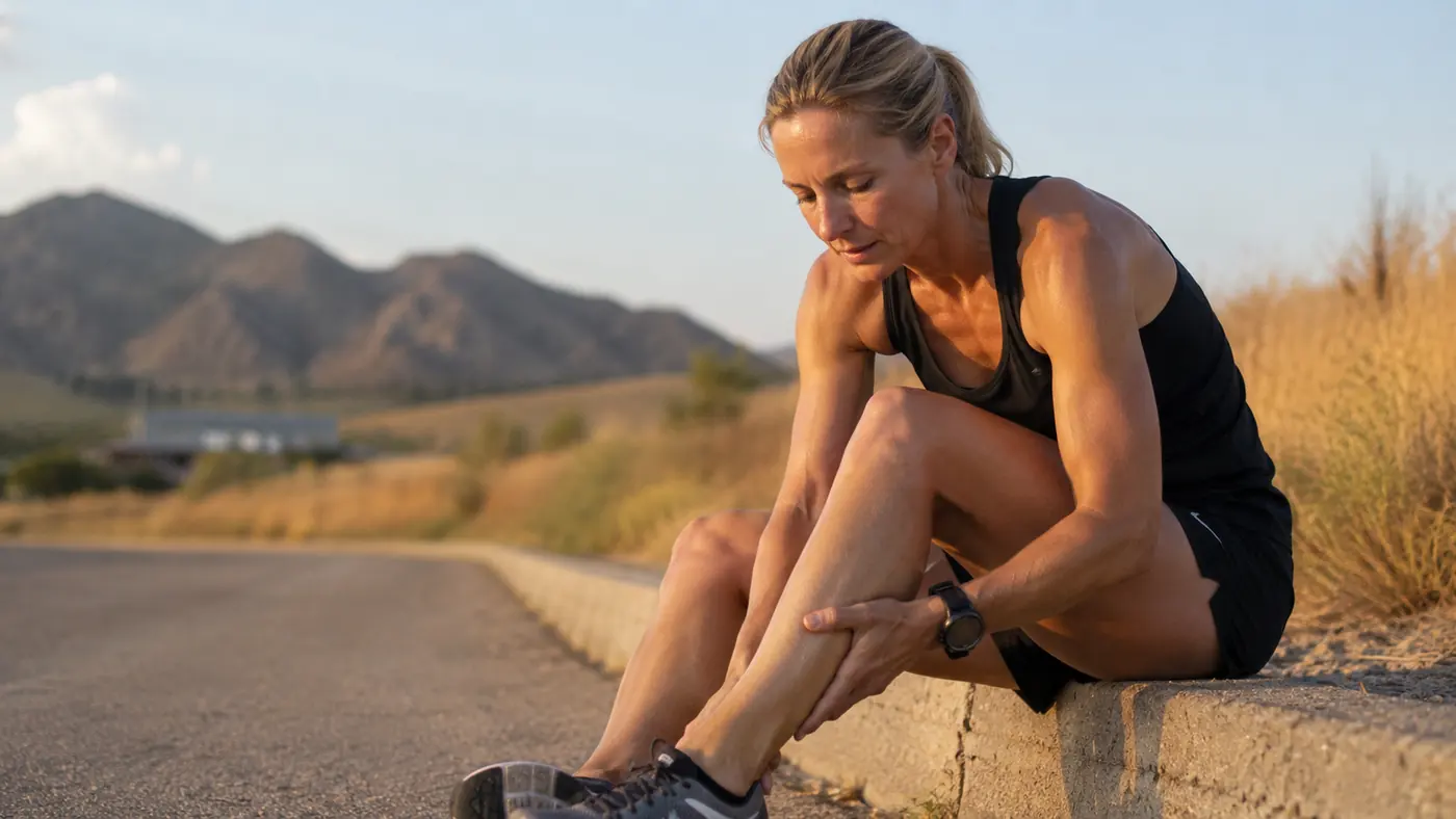 How a Vibrating Massage Ball Saved My Calves Mid-Training-Block